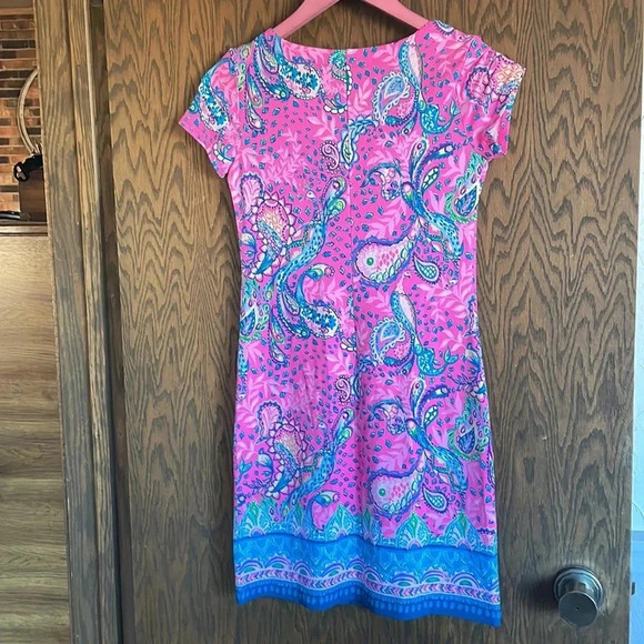 Lily Pulitzer Pink Sophiletta Dress XXS - Picture 3 of 7